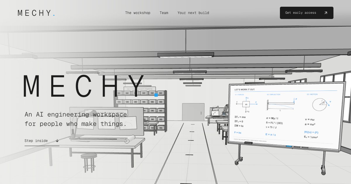 www.mechy.ai image